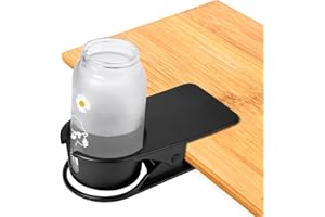 Drinking Cup Holder Clip, Desk Side Cup Holder, No Spill Adjustable Drink Mount, Desk Bottle Cup Stand, Beer Bottle Drink Sod