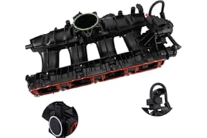 AULINK (OEM Parts) Intake Manifold Assembly with MAP Sensor for Audi A4/A4 Quattro 2009-2016,A5/A5 Quattro 2010-2014,A6/A6 Quattro 2012-2016,Q5 2011-2012 L4 2.0L,Replaces 06H133201AT 06H133201AN