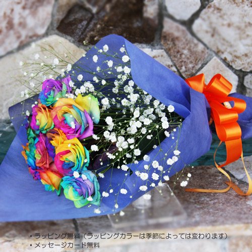 超歓迎 レインボーローズ 虹色のバラ 7色バラ 10本の花束 キラキラ白いかすみ草付き 花言葉 奇跡 B00fuy31r0 Www Ktc Com Co 超歓迎 レインボーローズ 虹色のバラ 7色バラ 10本の花束 キラキラ白いかすみ草付き 花言葉 奇跡 B00fuy31r0 Www Ktc Com Co