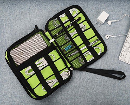 Electronics-Organizer-Jelly-Comb-Electronic-Accessories-Cable-Organizer-Bag-Waterproof-Travel-Cable-Storage-Bag-for-Charging-Cable-Cellphone-Mini-Tablet-and-More