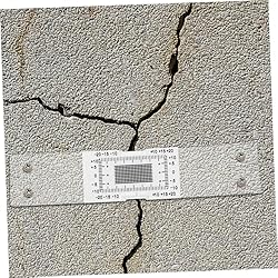 AUTSUPPL Crack Width Ruler Metric Measurements