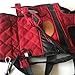 T Tocas Legs Out Front Carrier for Small Dogs,Double Shoulders Straps Canvas Backpack Bag (Large)