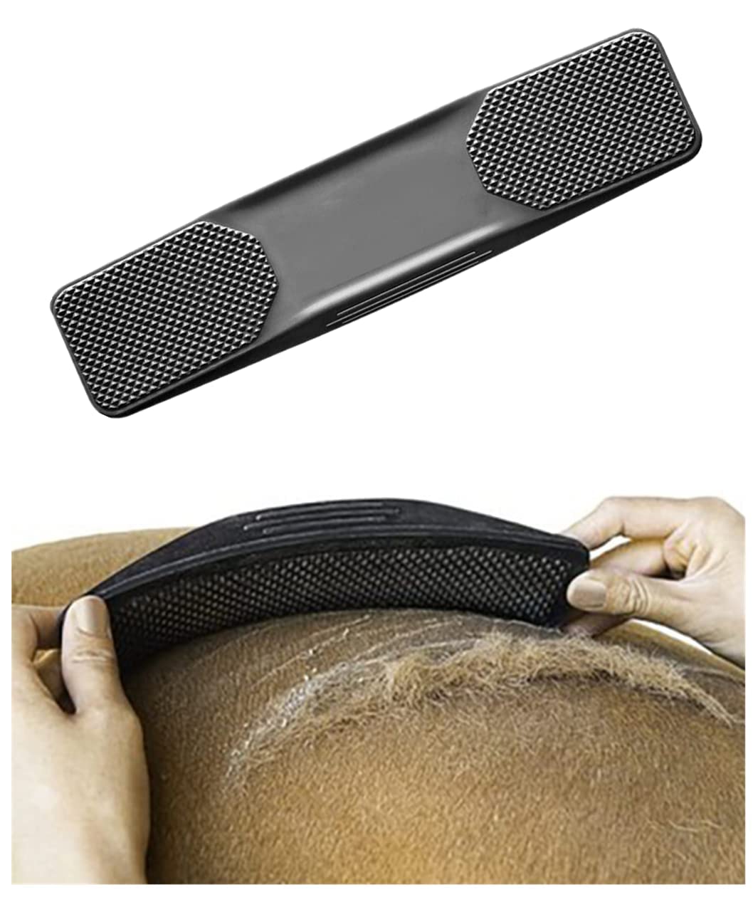 Horse Grooming Brushes, 6-in-1 Horse Grooming Brush, Massage Comb for Horses, Massage and Care, Painless Removal of Loose Hair, Fur and Dirt