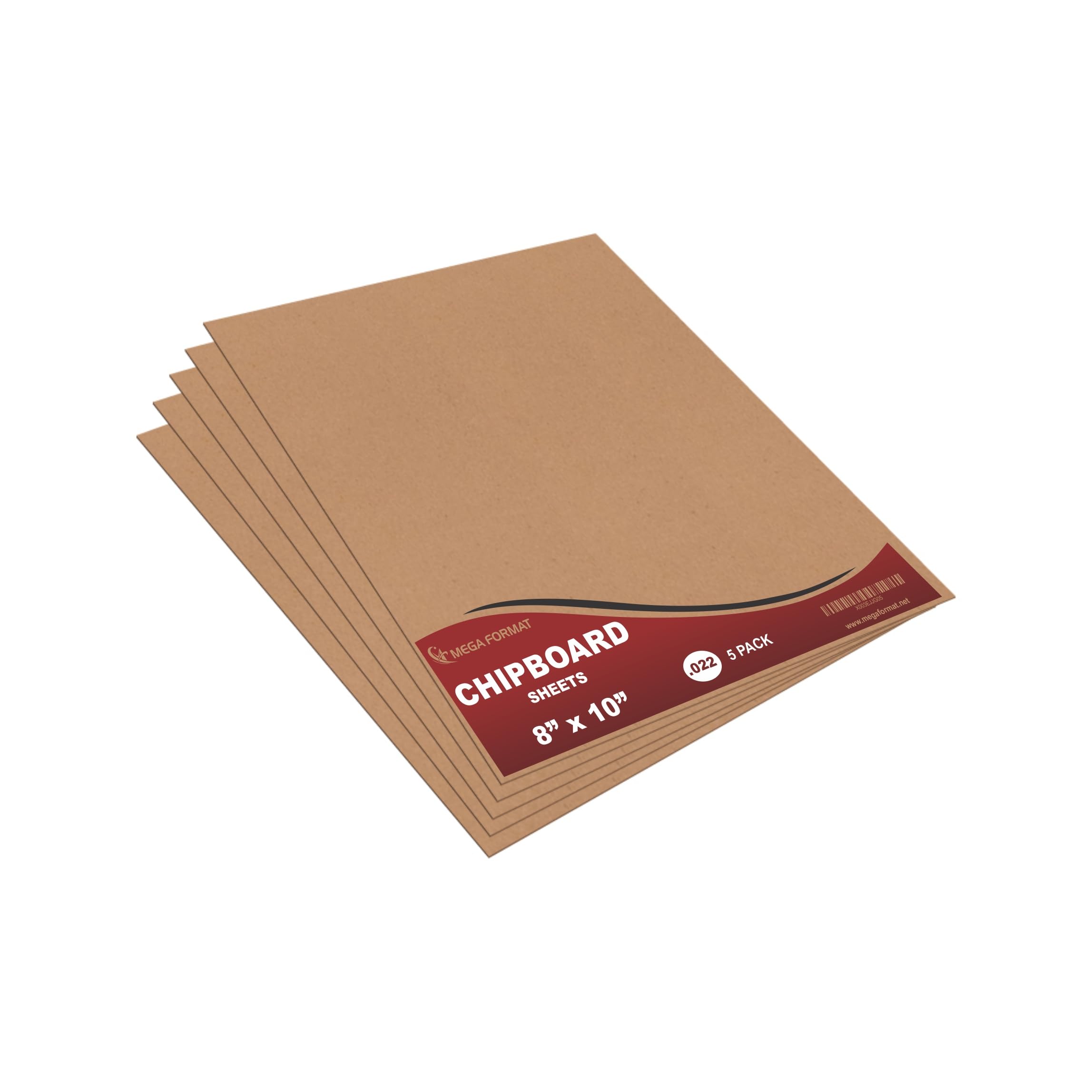 Mega Format Cardboard Sheets, Chipboard Sheets, Chip Board, Paperboard .022 Thick - Cardboard Paper, Cardboard Inserts for Mailers, Cardboard for Crafts, Large Cardboard Sheets (8
