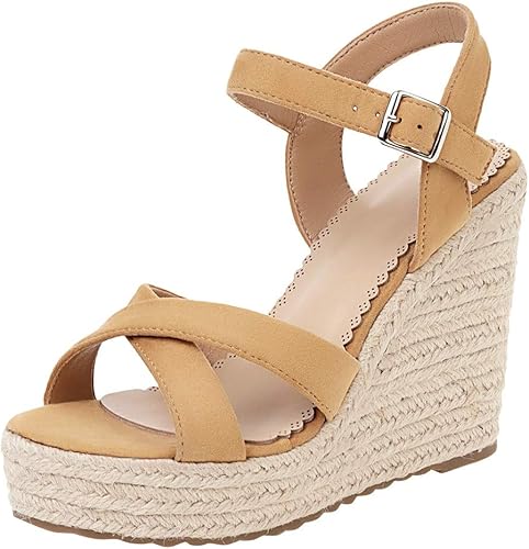 women's wedge sandals amazon