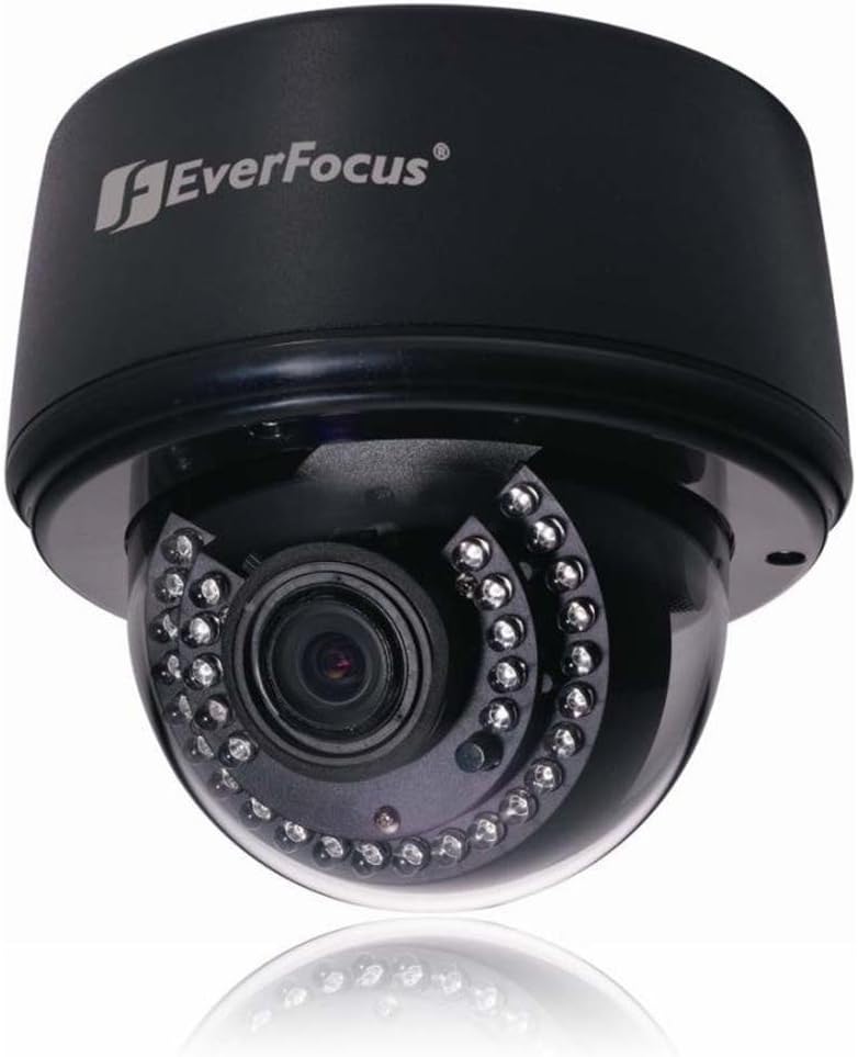 EverfocusEDN3260 Indoor Dome Infrared Camera for Surveillance Systems