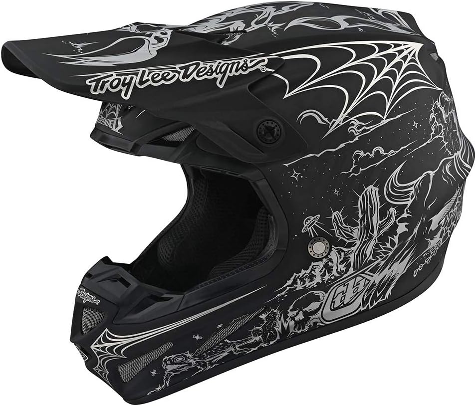 Troy Lee Designs SE4 Carbon Helmet with MIPS - Stranded LE