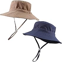 Boys Camo Sun-Bucket-Hat Summer Outdoor Safari Fishing-Hat