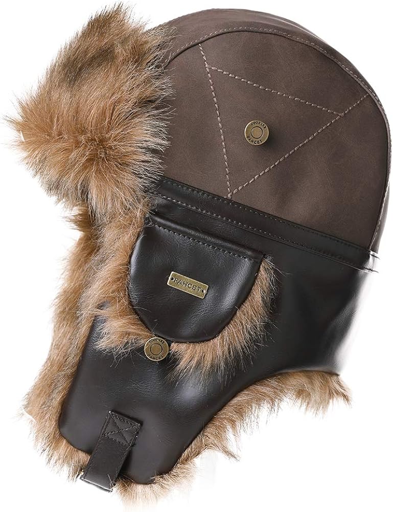 Winter Mad Bomber Trapper Flaps Ushanka Russian Hat