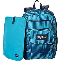 JanSport Digital Student Laptop Backpack (Algiers Blue Running Stripe)