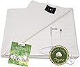 Grounding Sheet with Grounding Cord - Materials Organic Cotton and Silver Fiber Improve Sleep Natural Wellness (27 * 52 inch)