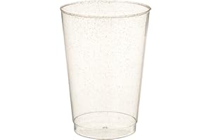 12oz Hard Plastic Party Cups – Perfect for Home, Office, Bars, Weddings, Showers, Birthdays, Anniversaries, and Parties! Dura