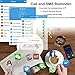 Fitness Tracker, KINGBERWI Activity Tracker with Heart Rate Monitor, IP67 Waterproof Bluetooth Pedometer Wristband, Blood Pressure Oxygen Sleep Monitor Smart Bracelet for Android & IOS, Black