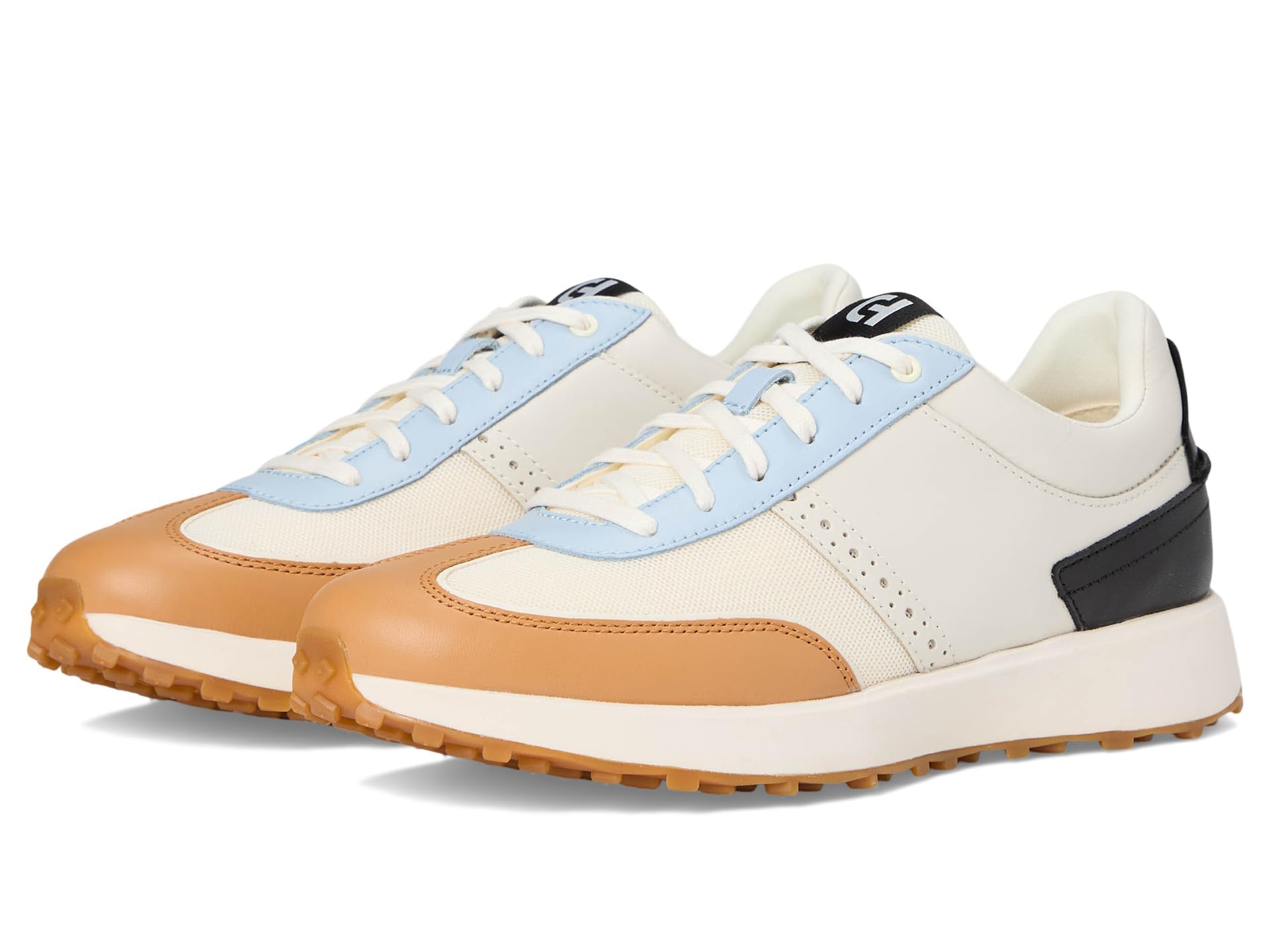 Photo 1 of Cole Haan Women's Grand Crosscourt Medow Runners Sneaker, Ivry MSH/LTR/Sky, 8 Wide