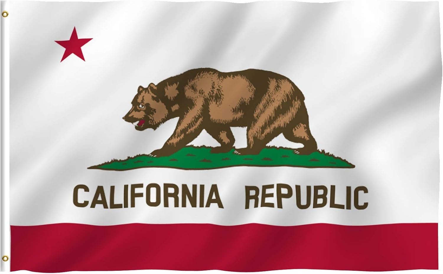 ANLEY Fly Breeze 4x6 Foot California State Flag, Vivid Color and UV Fade Resistant