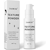 DAMUSI Hair Texture Powder Spray for Men &amp; Women, Mattifying Volume Styling | Lightweight Volumizing and Texturizing, Matte Finish Hair Styling Powder for Natural Look All-Day Hold