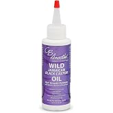 CB Smoothe Wild Jamaican Black Castor Oil - Hair Growth Formula with Biotin, Niacin &amp; Rosemary - Promotes Scalp Circulation &amp; Natural Growth - Lightweight, Non Greasy Formula - 4oz Bottle