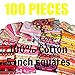 COLIBROX 100 Assorted Pre Cut Charm Pack 5