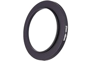 NEWKS 37mm Lens to 46mm Camera Lens Adapter,37mm to 46mm Filter Step up Ring Adapter Ring,Compatible with All 46mm UV,CPL,ND,Lens Hood,Threaded Lens ect.