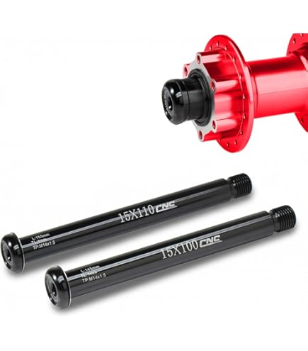 Amazon.com : CNC Front Hub Thru Axle 15x100mm & 110mm for RockShox