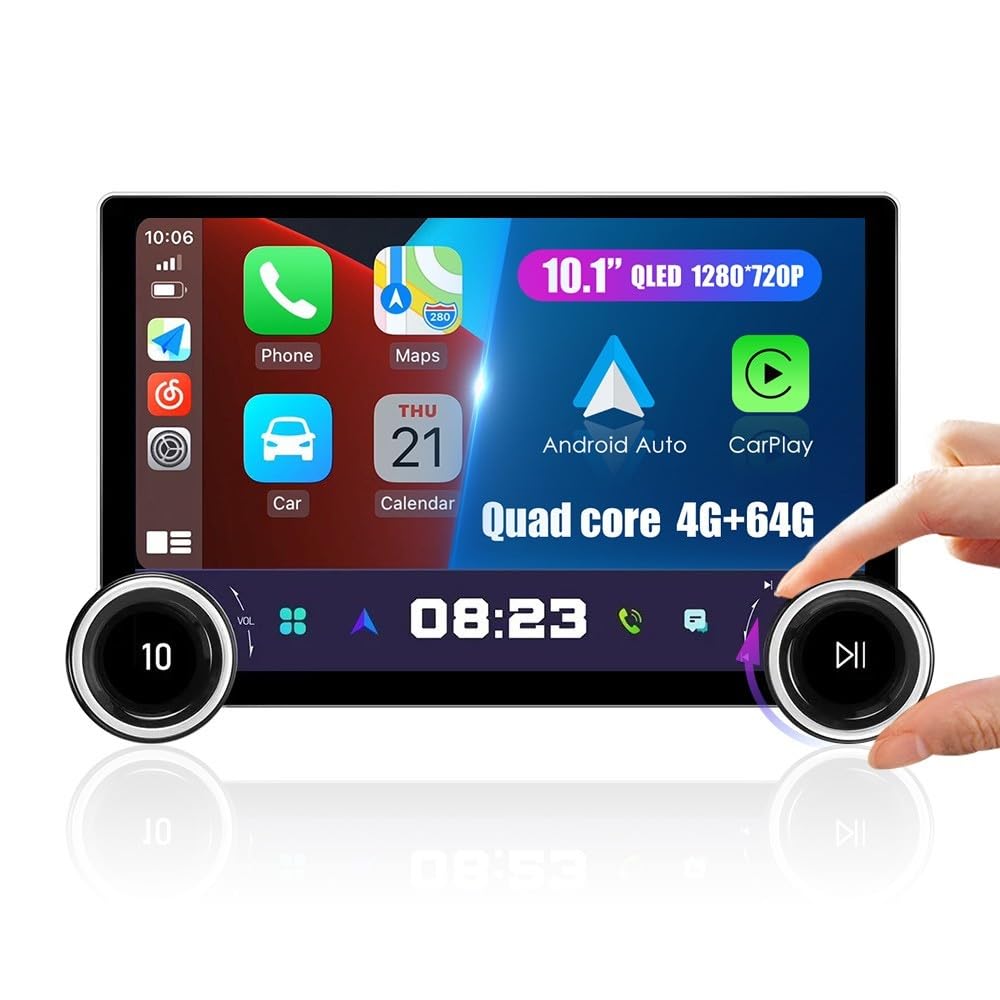 KUNFINE Universal Dual Physical Display Knobs