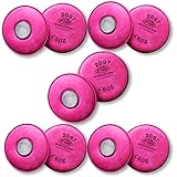 10 Pcs (5 pairs) 2097 P100 Particulate Filter Compatible with 2097, Cotton Filter Retainer, Installed on 6000 6800 7000 FF-4,