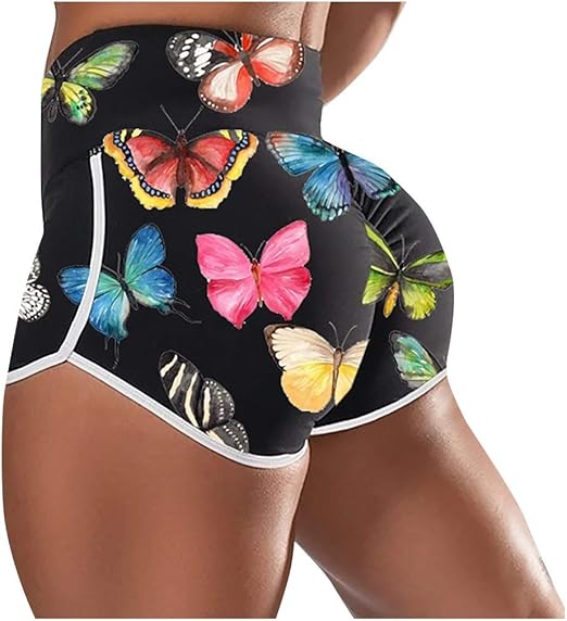 printed workout shorts