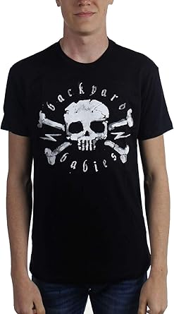 Dresscode Backyard Babies Mens Skull T Shirt Amazon Com