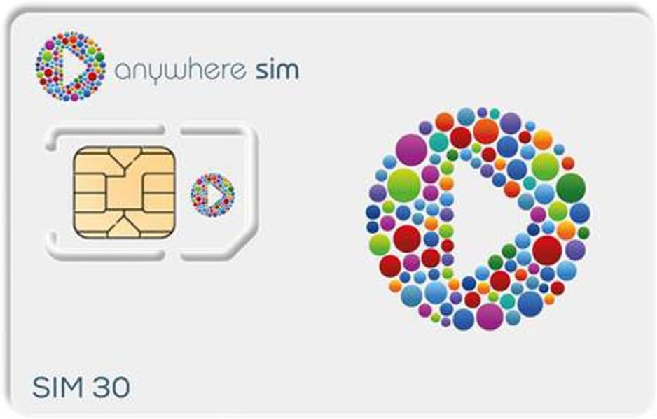 Anywhere Sim with £30 Credit