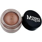 Mommy Makeup Waterproof Stay Put Gel Eyeliner Pot with Micropigments - Smudge-Proof, Long Lasting, Highly Pigmented Cream Eye Liner, 0.14 oz (Chocolate Sizzle)