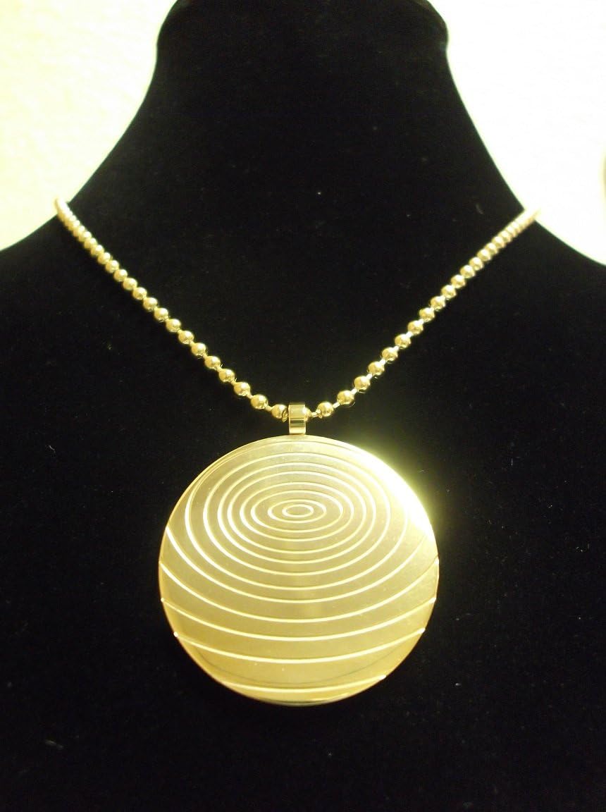 Wellness Pendant GOLD - Grounding (with gold chain)