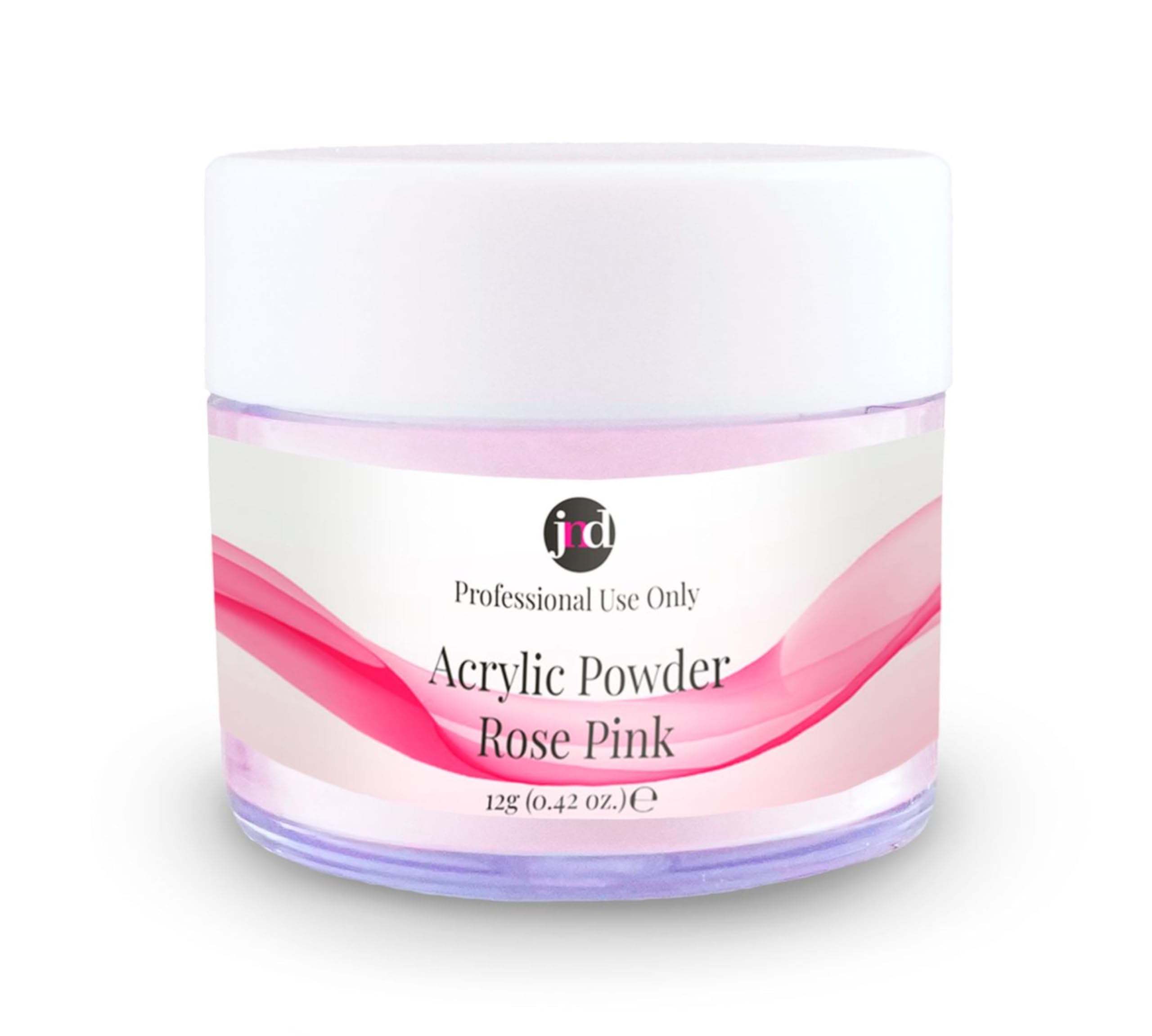 JND Acrylic Powder Professional Salon Quality Acrylic Nails Extension Nail Art (Rose Pink, 12 g)