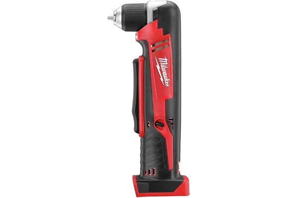 Milwaukee 2615-20 M18 18V Lithium Ion Cordless 3/8 Inch 1,500 RPM Right Angle with LED lighting and Onboard Fuel Gauge (Batte