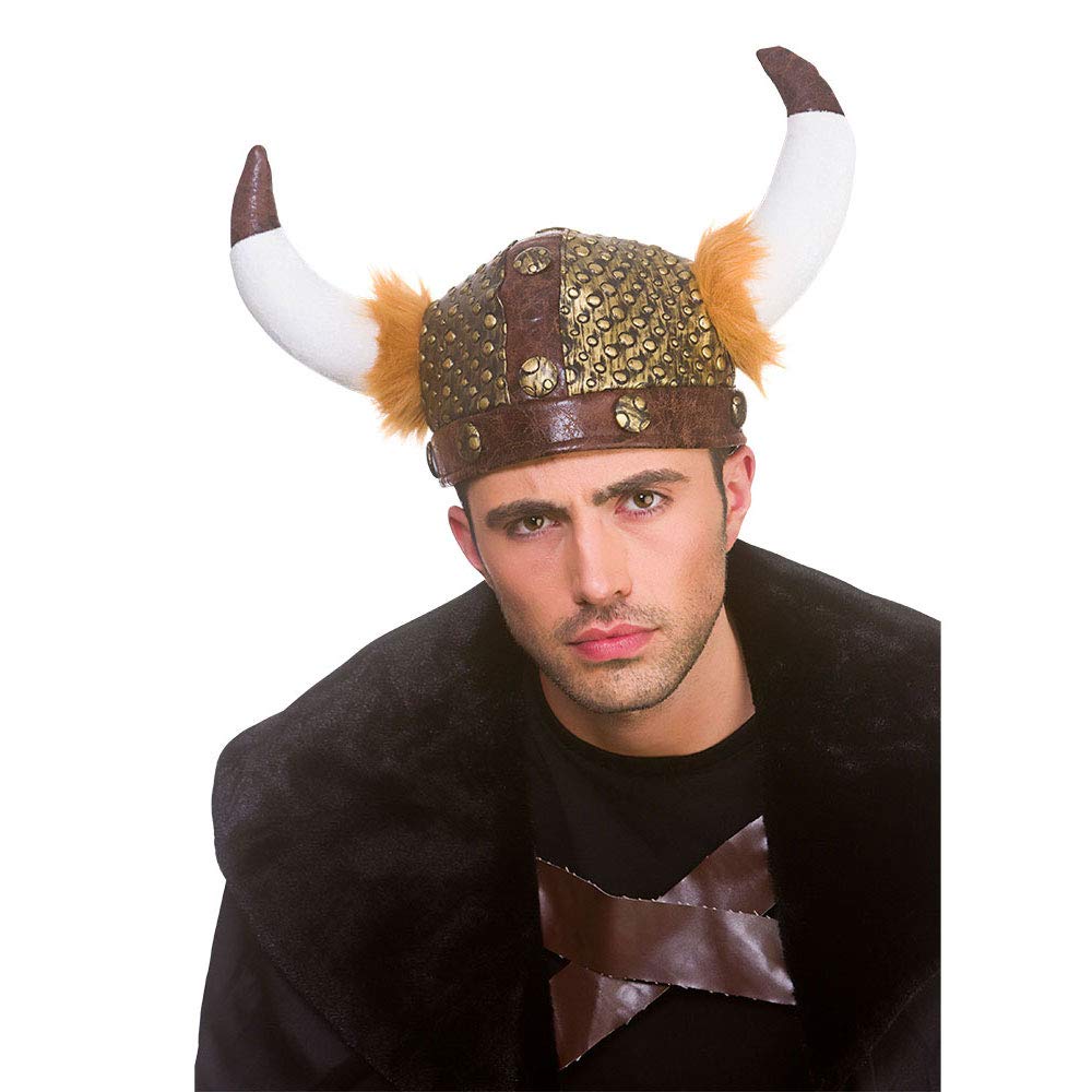Wicked Costumes Adult Unisex Authentic Look Viking Helmet Soft Fancy Dress Accessory