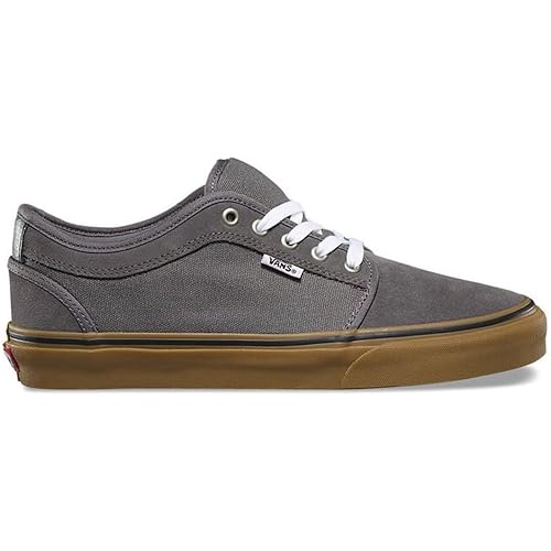 vans chukka low pewter & gum skate shoes