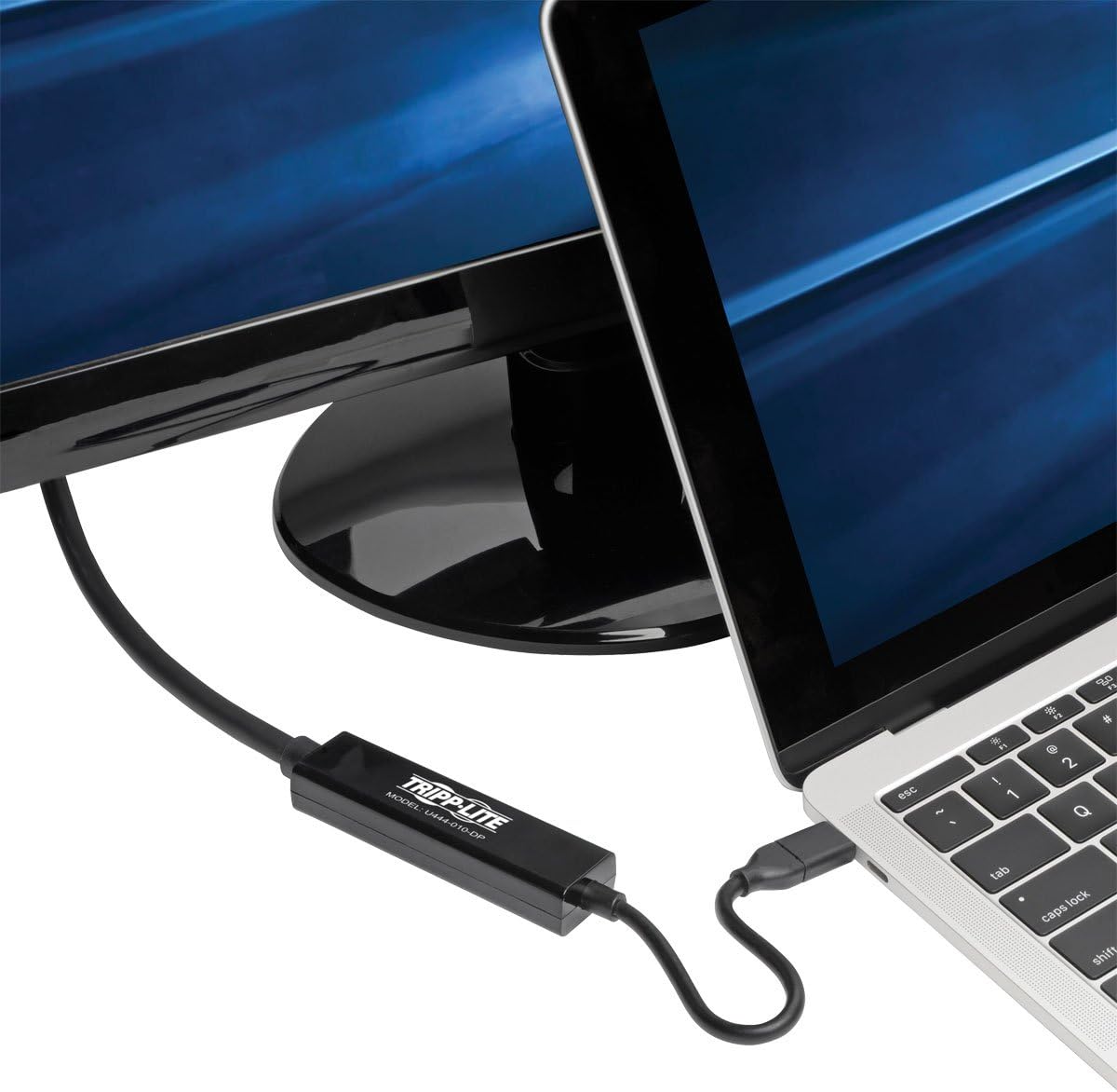 Tripp Lite USB-C to DisplayPort 4K Active Adapter Cable USB Type C to DP (M/M), 3.05 m (U444-010-DP), black, 10 Feet - Image 3