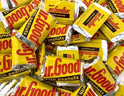 LaetaFood Hershey’s Miniatures Mr. Goodbar Milk Chocolate Peanuts Candy