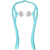 Coolife Neck Massager, Pressure Point Self Manual Shiatsu Trigger Point Deep Tissue Massage for Neck Muscle Pain Relief, Use at Home and Office