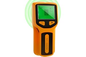 Stud Finder Wall Scanner, 5 in 1 Multifunctional Stud Finder Tool, with LCD Display Audio Alarm for Center and Edge of Metal 