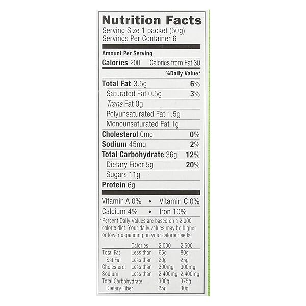 BAKERY ON MAIN APPLE PIE FLAVOR INSTANT OATMEAL, 10.5 OUNCE – 6 PER CASE.