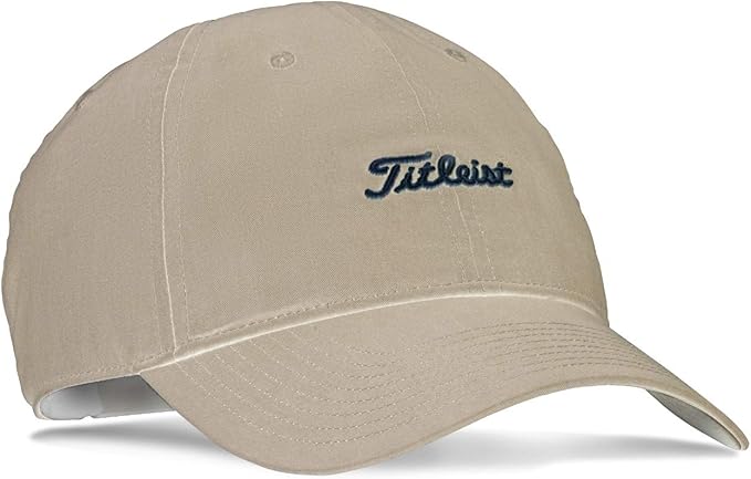 tan titleist hat