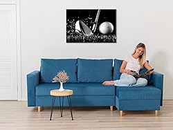 Golf Wall Art Golf Ball Picture Canvas Prints Golf
