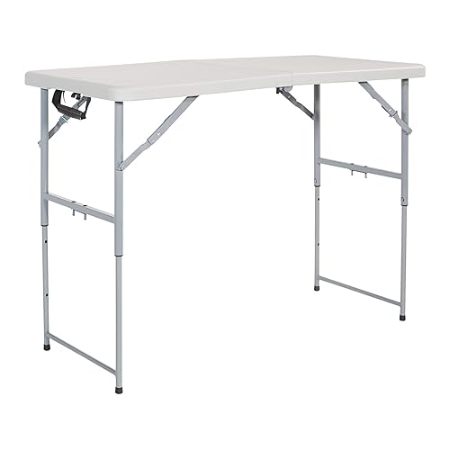 Office Star Resin Multipurpose Rectangle Table, 4-Feet Long