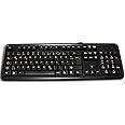 Datacal German Language Typing Computer Keyboard for PC (250)