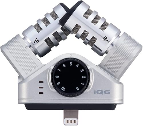 Zoom iQ6 Stereo X/Y Microphone For iPhone/iPad