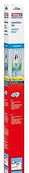 tesa 55738-01-01 Fliegengitter - Lamellentür anthrazit / 0,95 m x 2,20 m