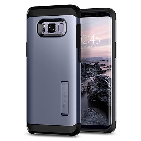 Samsung Galaxy S8 Hülle, Spigen® [Tough Armor] Extrem Fallschutz Doppelte Handyhülle Schutzhülle für Samsung Galaxy S8 Case O
