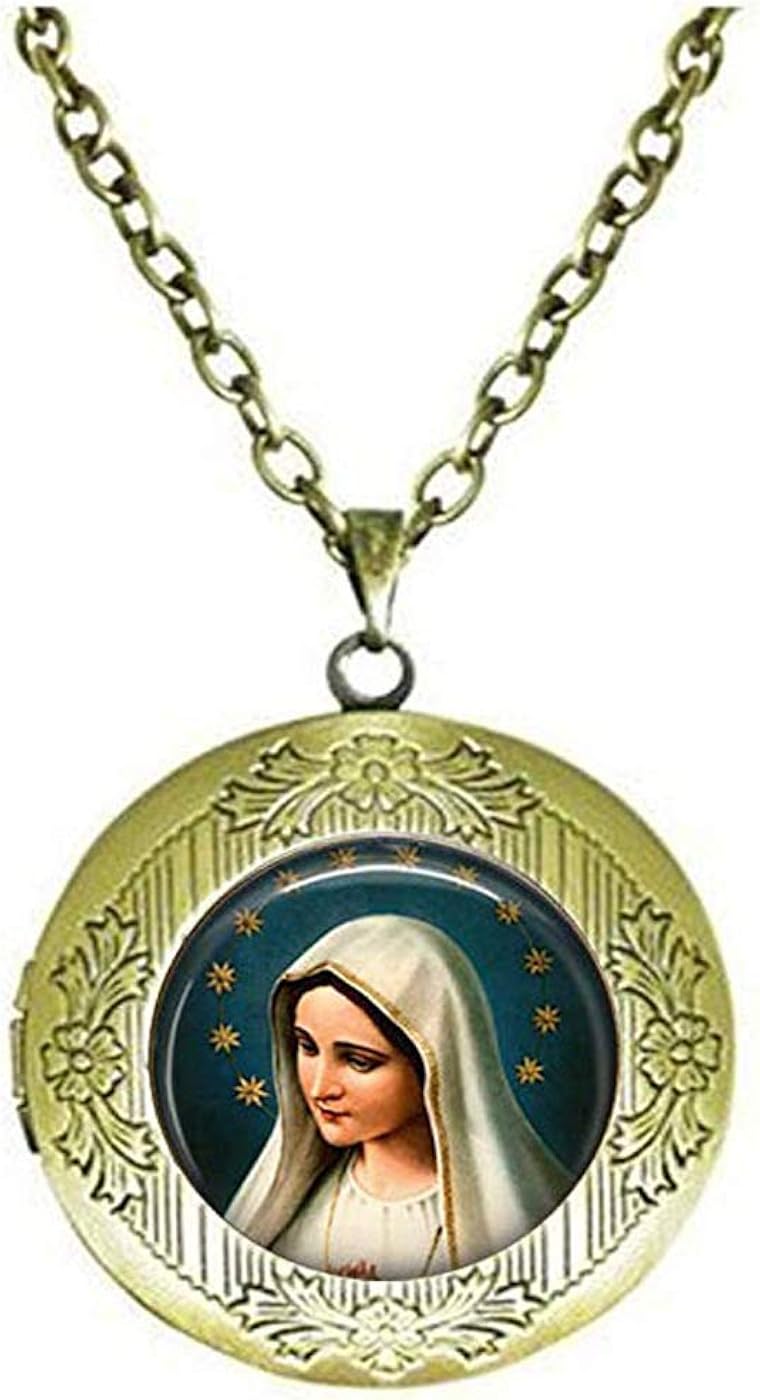 mother mary locket