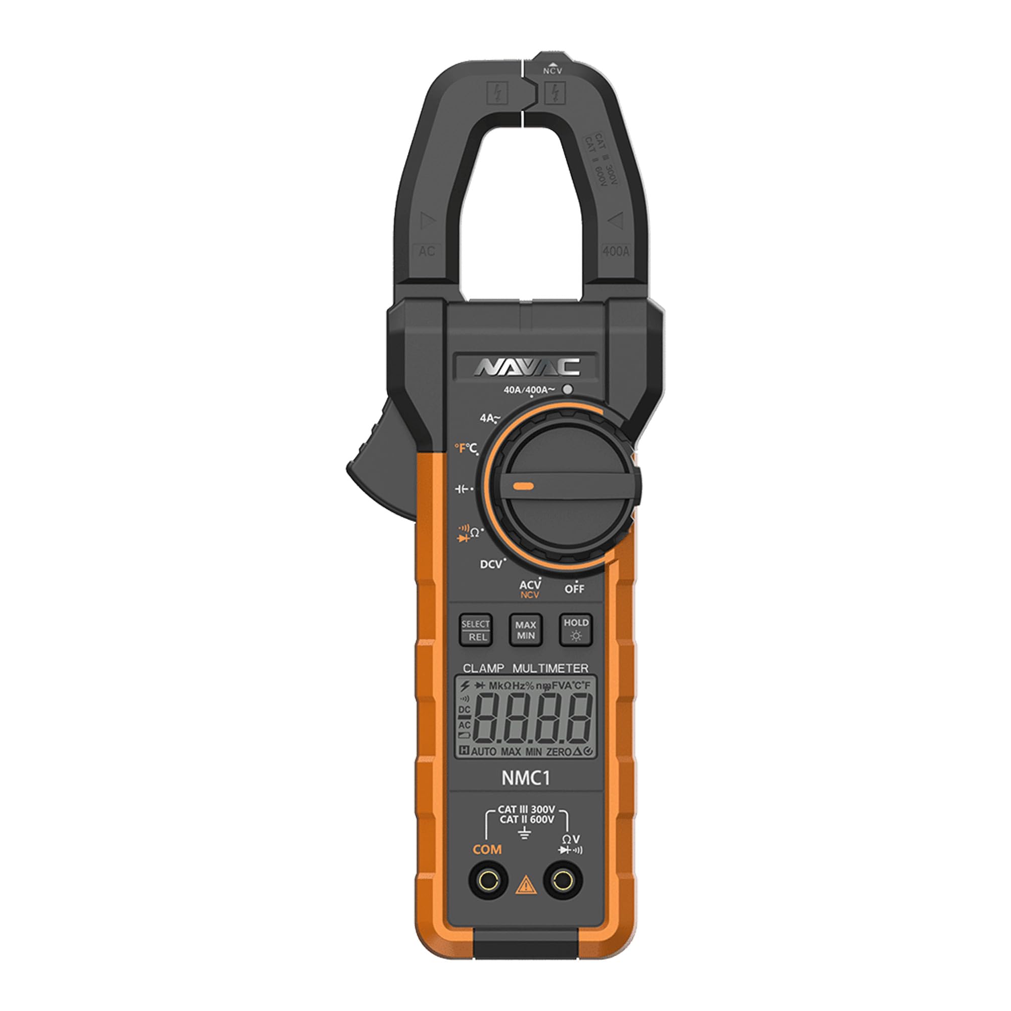 NAVAC NMC1 Digital Clamp Meter - HVAC Multimeter
