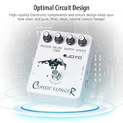 JOYO Flanger Effect Pedal Achieve Metallic Flanger